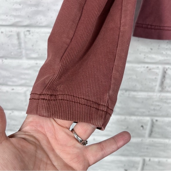 MARRAKECK Parkway Cotton Blend Moto Jacket | dusty rose - Picture 6 of 9